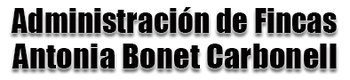 Administración de Fincas Antonia Bonet Carbonell logo